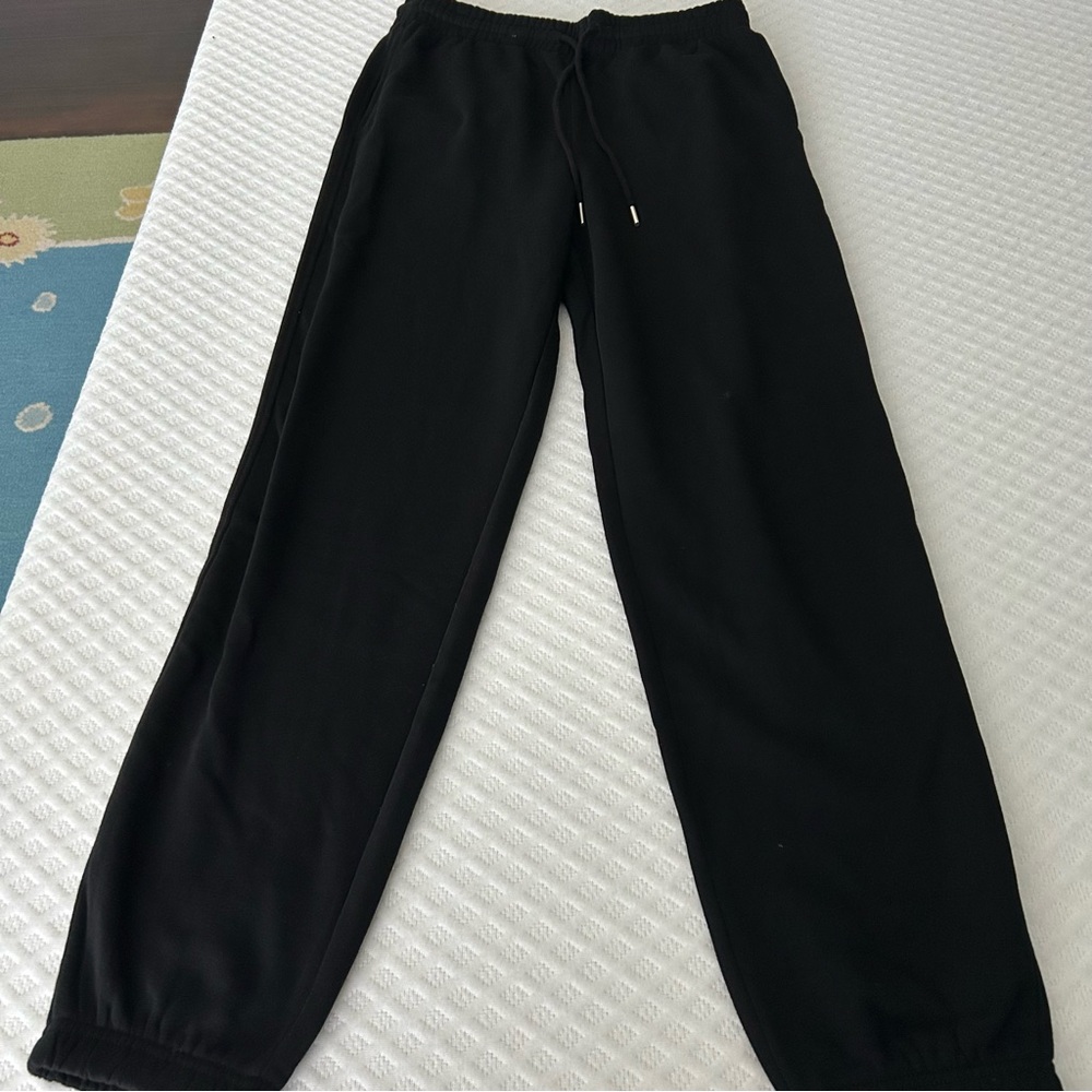 NWT H&M Unisex Black Sweatpants